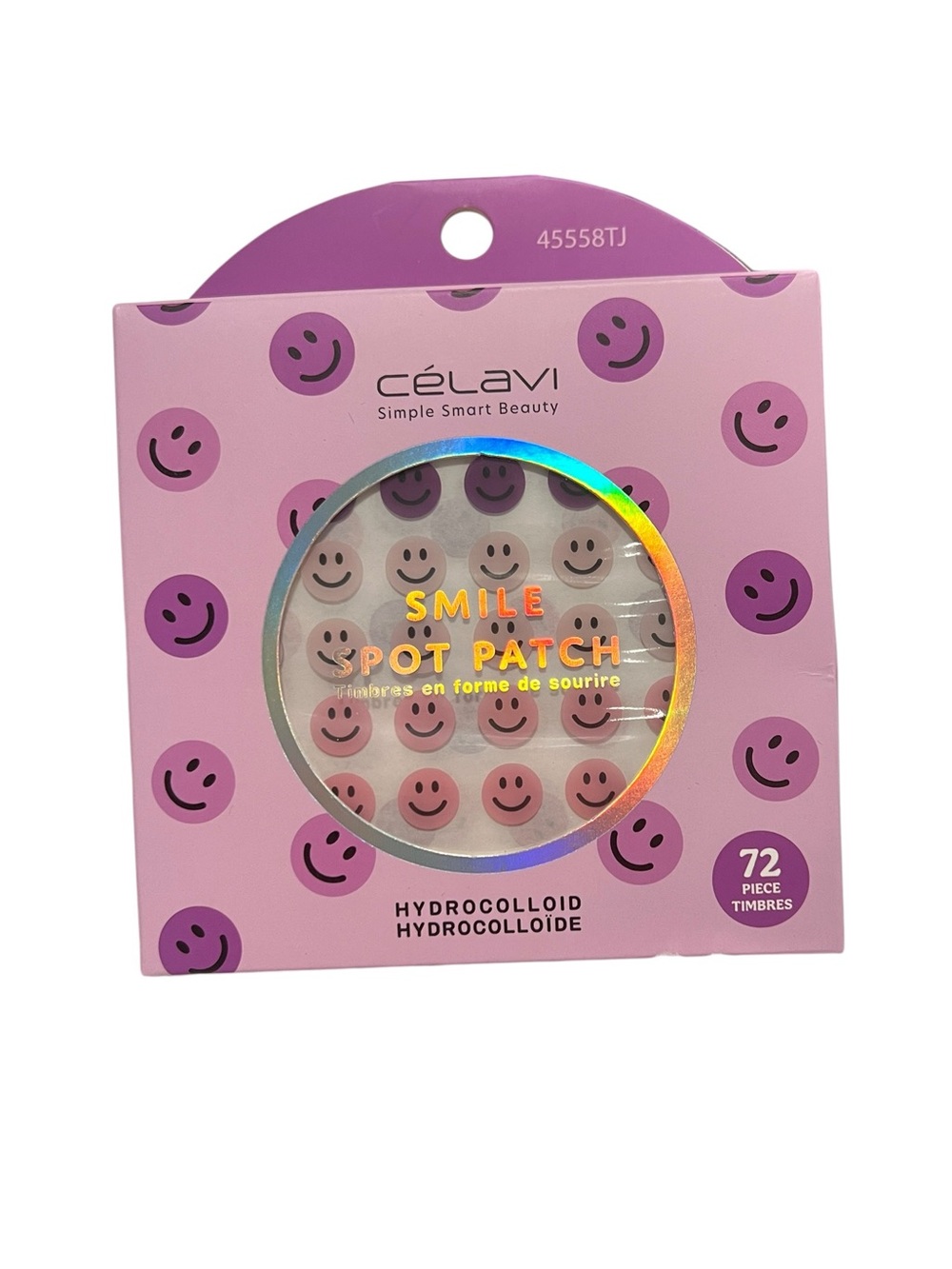Celavi Smile Spot Patch Hydrocolloid Acne Pimple Patches 72 Ct - Picture 2 of 4